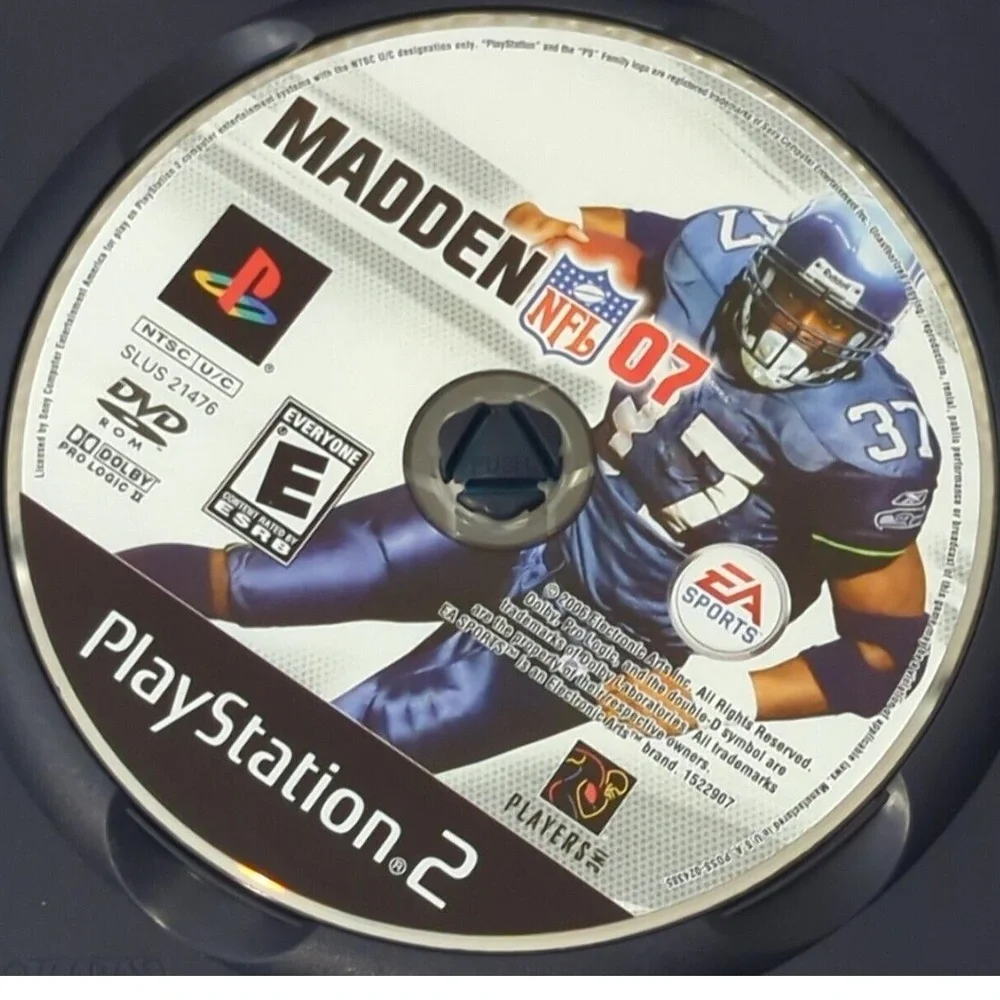Madden NFL 07 CIB Sony PlayStation 2‎ PS2 - Complete + Manual
